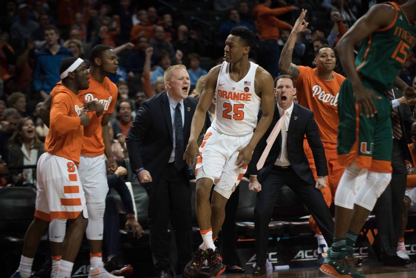 The freshman guard shot 3-of-6 from deep. 