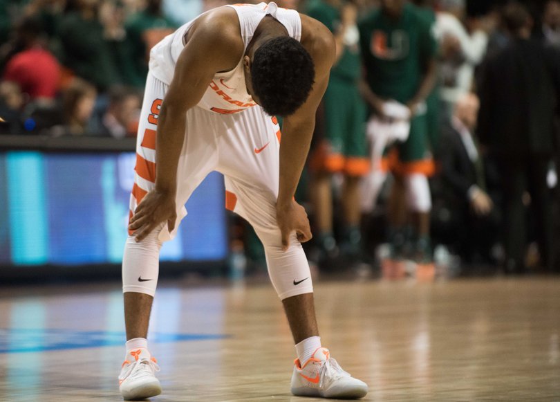 Syracuse clawed back to tie and take the lead in the second half before the Hurricanes pulled away.
