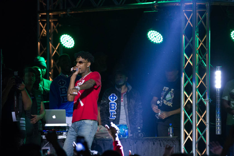 Students thought 21 Savage's performance was too short, but they still enjoyed the concert anyway.