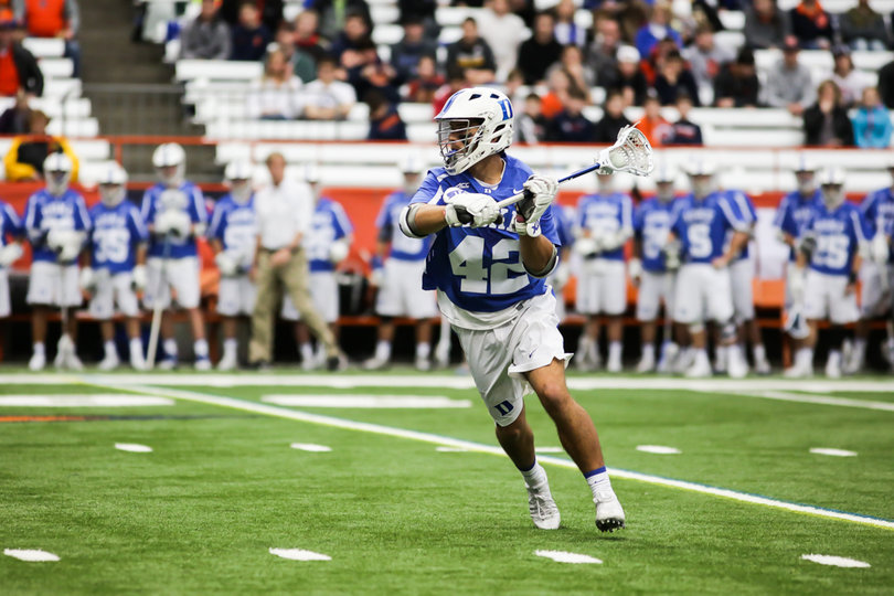 Reilly Walsh gets ready to move the ball. 