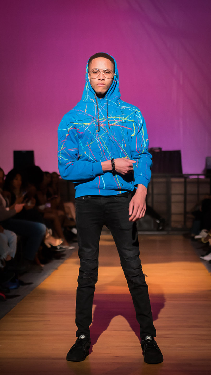 The theme of Fashion Conscience's show was “The Gap Between; a tribute to the Echoes of Unordinary."