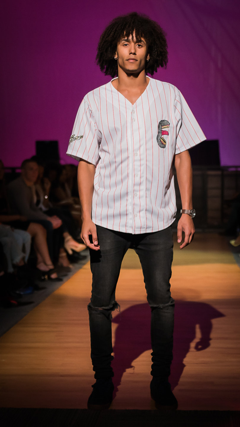 Twelve collections were modeled during the show.