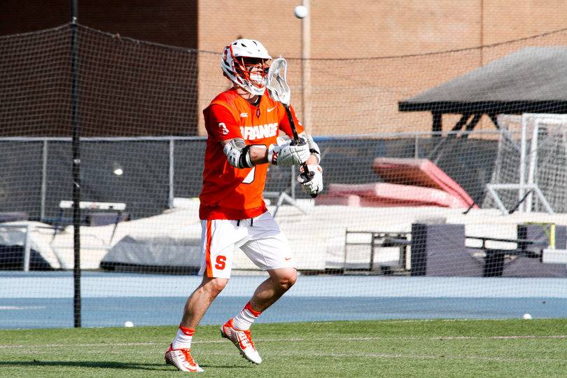 Solomon lets the ball go. 