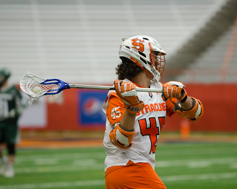 Brendan Bomberry, a junior midfielder, scored a goal and had two assists. 