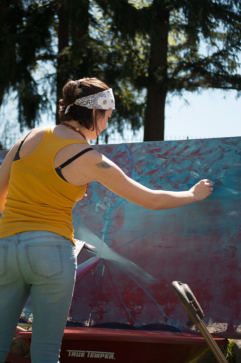 Earthfest showcased the work of local artists.