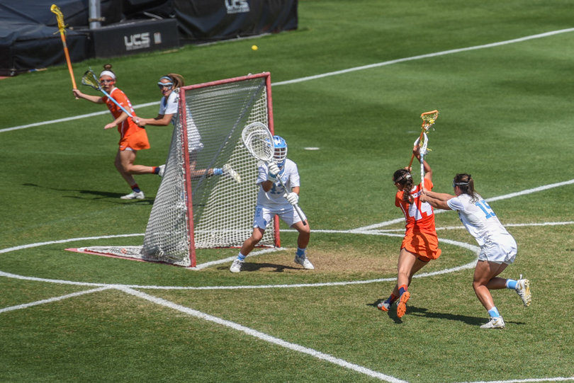 Of Syracuse's 26 shots on Sunday, 18 were on goal. 
