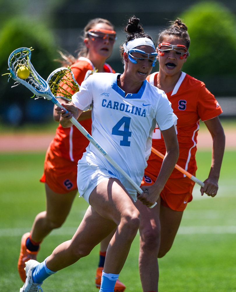North Carolina's Marie McCool had a goal and an assist on eight shots. 