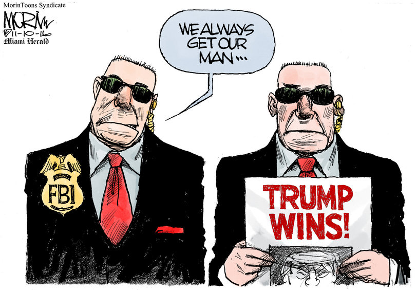 A collection of the editorial cartoons to which Pulitzer judges awarded the 2017 prize in editorial cartooning. 