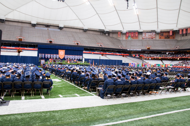 Syracuse University's Class of 2017 filled the Carrier Dome for the 163rd Commencement Ceremony. 