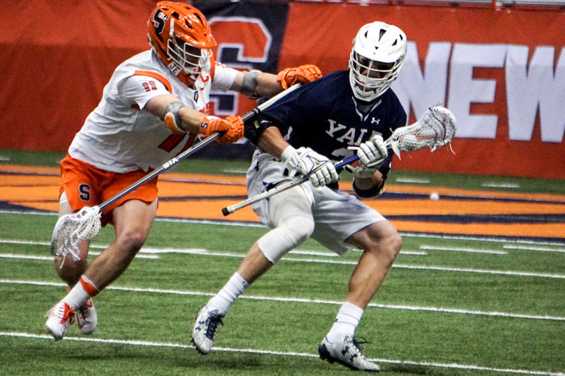 Senior close defender Scott Firman matched up against Yale junior attack Ben Reeves, one of the country's best players. Reeves scored four goals, and had two assists. 