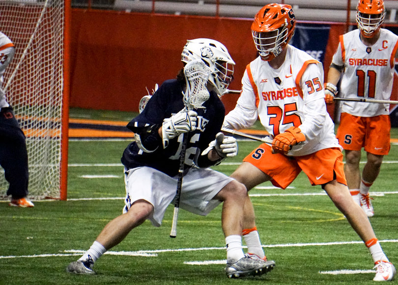 Defensive midfielder Paolo Ciferri made several key stops to slow Yale's seventh-ranked offense.