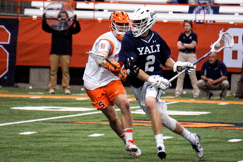 Reeves, a Tewaaraton Award finalist, scored two late Yale goals to tie the game at ten and nearly led Yale to an upset win. 