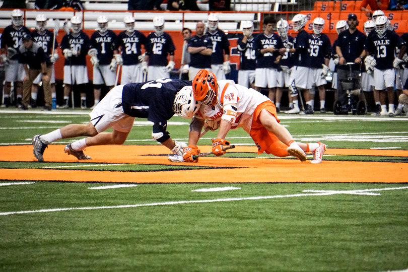 Freshman faceoff specialist Danny Varello entered the game for Ben Williams, who won only one faceoff all game. Varello went 3-for-10.