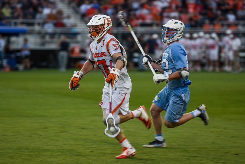 Syracuse men’s lacrosse roundtable: Margin of victory, senior attack Jordan Evans, Towson faceoff matchup