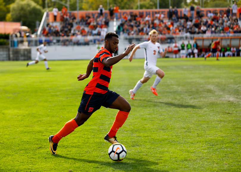 Princeton had seven shots on goal to SU's five. 