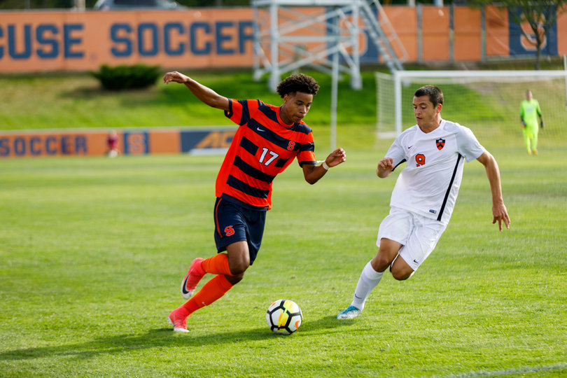 The first half was marred with inconsistent passing and miscommunication between the Orange.