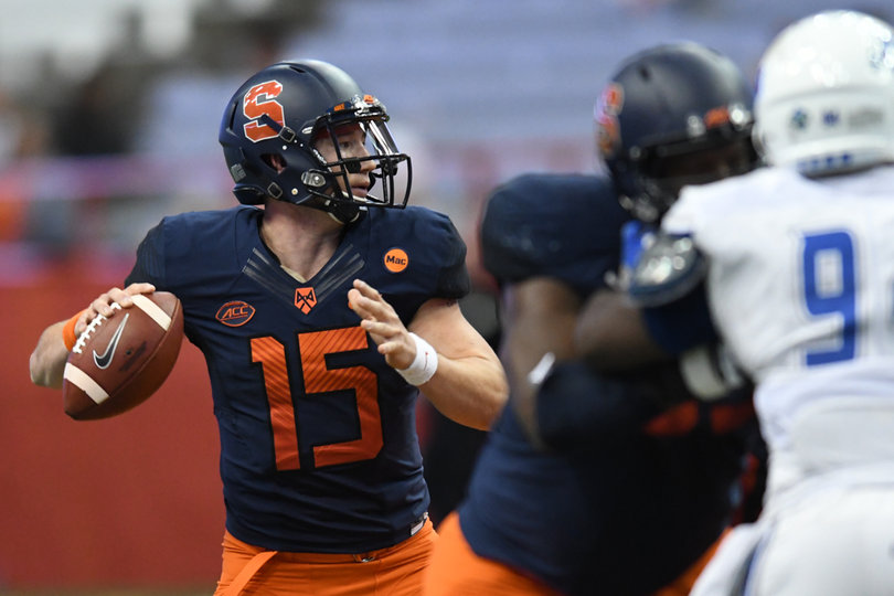 SU redshirt freshman QB Rex Culpepper took over for Dungey in the third quarter. By that time, Syracuse had already commanded the game and was cruising to its first win. 
