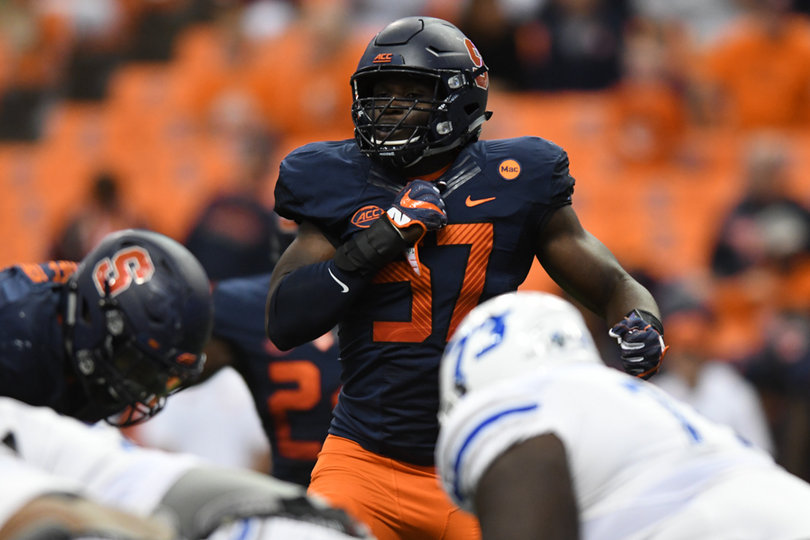 SU had 34 first downs to CCSU's eight. 