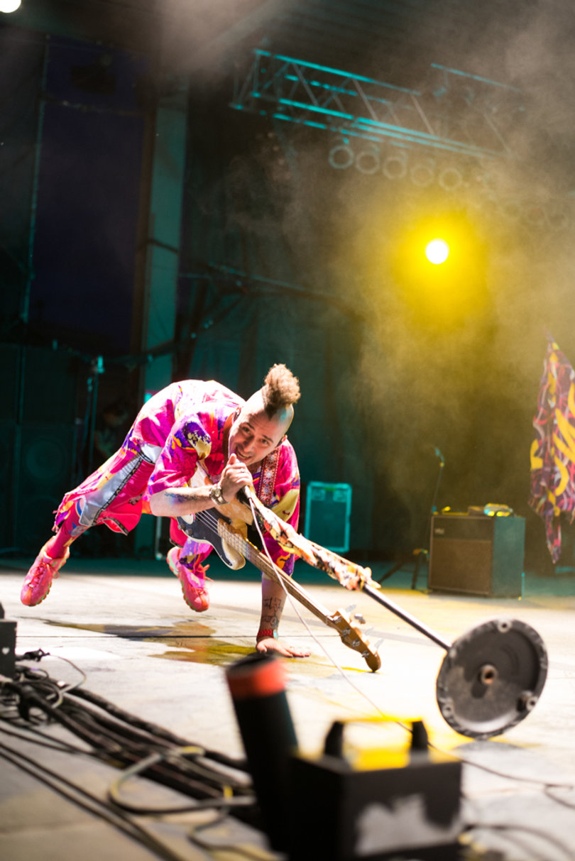 DNCE gained an additional member, Cole Whittle, before its first single, but after the original band was created. 