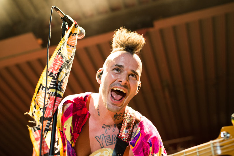 Its song "DNCE" is about drinking and accidentally spelling the word "dance" wrong, which is where the band's name came from.