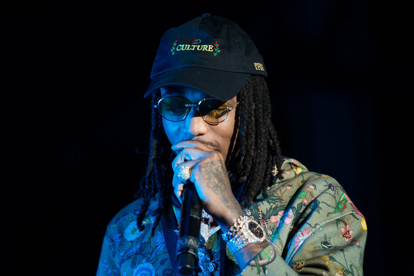 The three members are related. Quavo is Takeoff's uncle and Offset is Quavo's cousin.