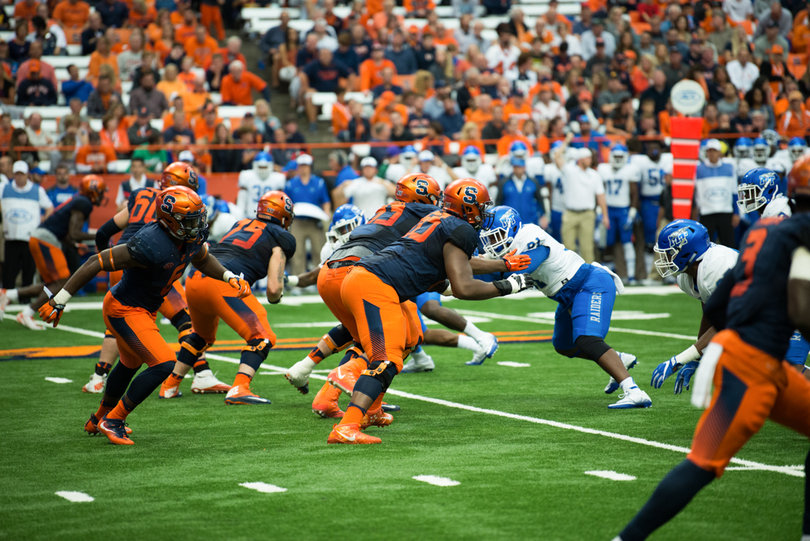 The Orange generated 25 first downs and held the ball for 33:24 but didn't capitalize on three first-half turnovers by MTSU.