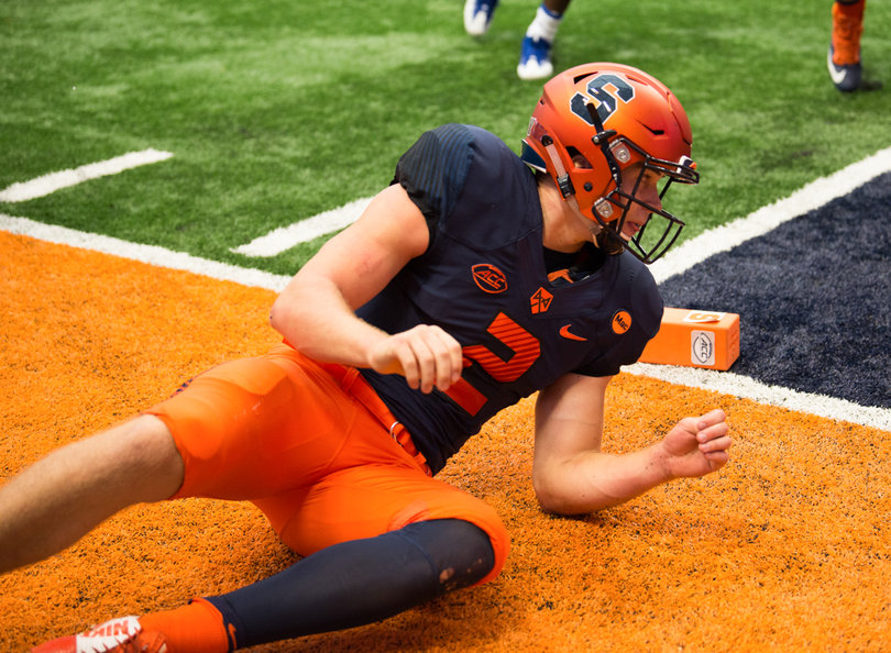 Dungey ran for 53 yards and one touchdown on the ground. 