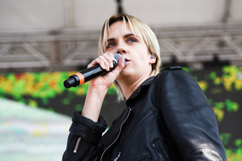 One of performer MØ's most famous songs, "Lean On," was produced with fellow Juice Jam performer Diplo.