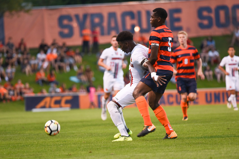 Defensive lapses in 1st half hamstring Syracuse in 2-1 loss to Louisville