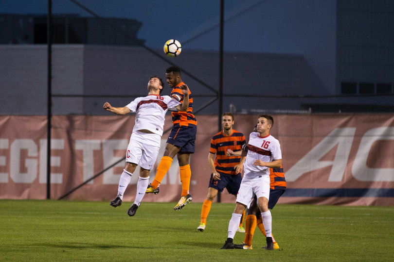 "We had our opportunities tonight, we just didn't take them," said Syracuse head coach Ian McIntyre. "Full credit to (Cornell). They kept us off (the scoreboard). In overtime, they took their opportunity."