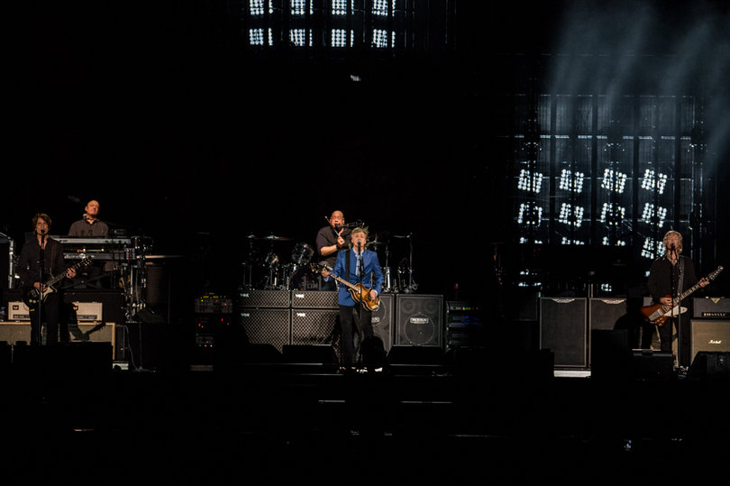 McCartney said during his set that his band usually doesn’t play “A Day in the Life,” but they like to play it when they're in the New York area.