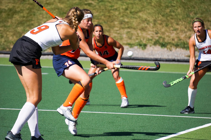 Chiara Gutsche made her third start of the season. 
