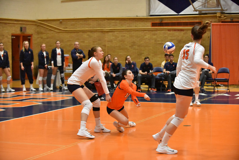 Sand also had a service ace in the win. 