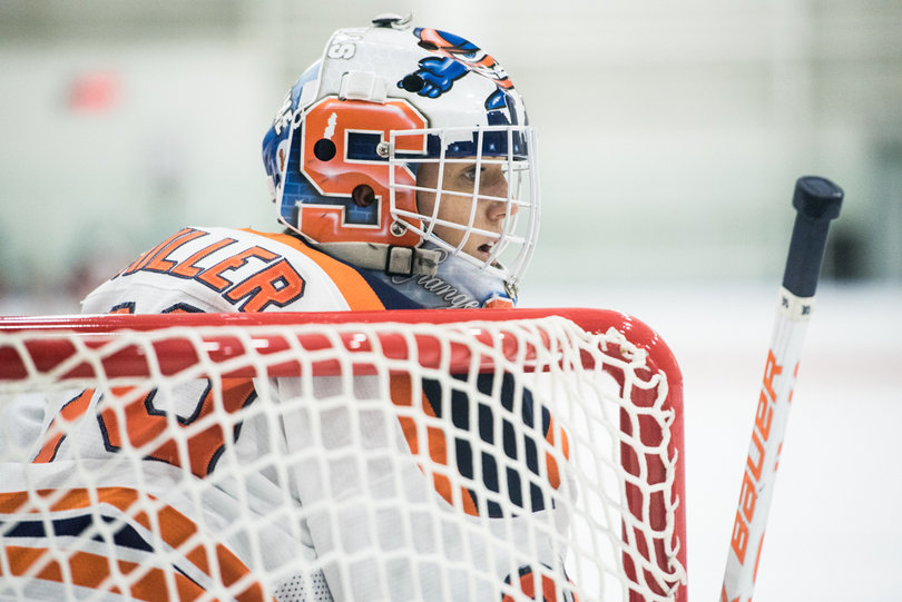 Miller posted a shutout in the second period.