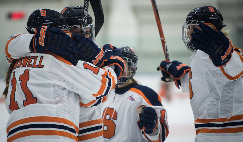 Syracuse scored the first two goals of the game before Providence scored on a power play in the third period.