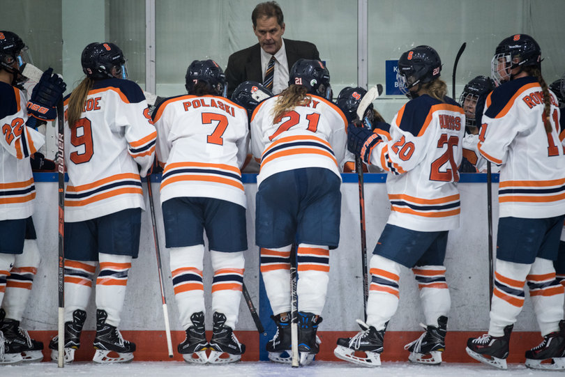 Syracuse only mustered up three shots in the third period. Providence had 14.