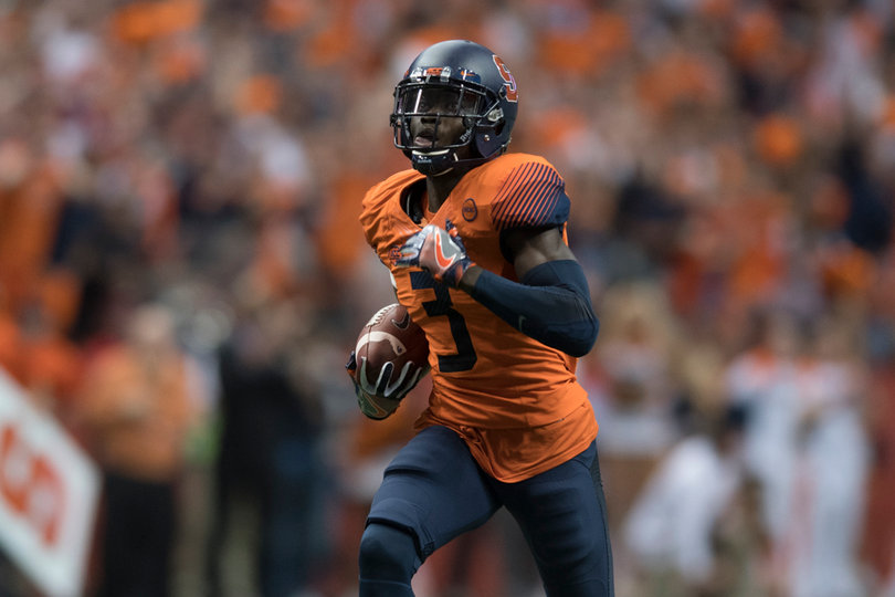 Senior receiver Ervin Philips took one of his four receptions 66 yards for a touchdown.