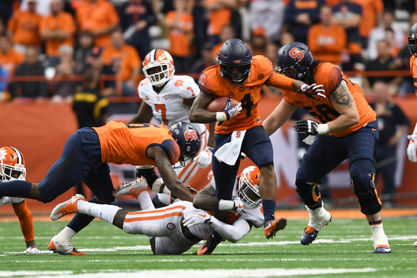 Strickland was a workhorse, averaging 4.1 yards a carry with a long of nine yards.