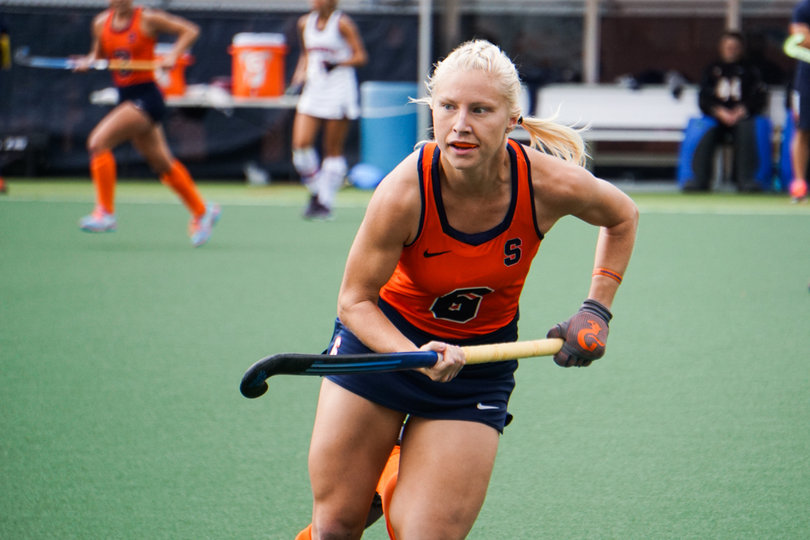 Caroline Cady and SU's forwards didn't record a single shot.