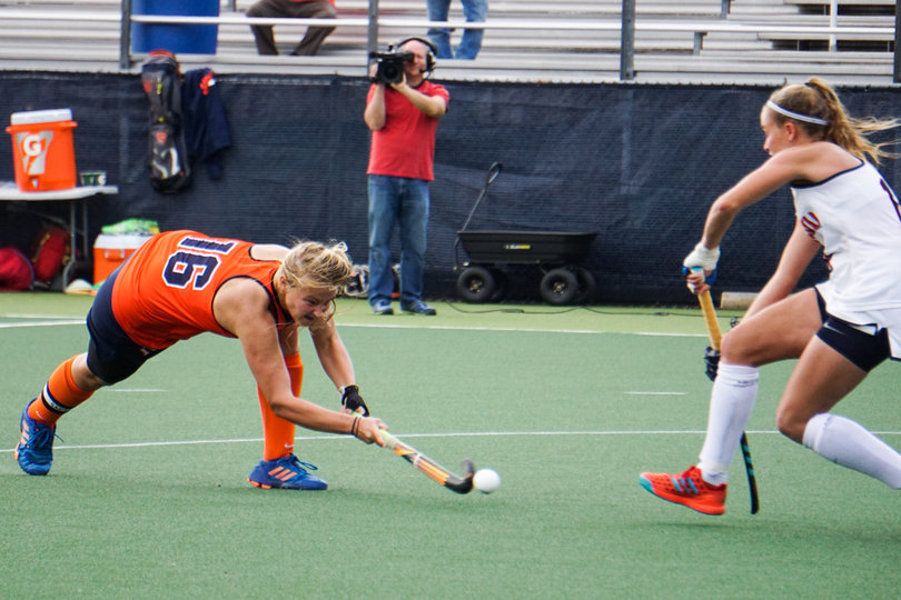 Roos Weers scored Syracuse's lone goal Saturday.