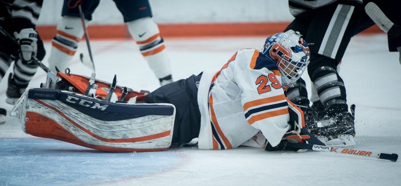 Miller faced 21 shots and saved 18 of them. But the last Providence shot did Syracuse in. 