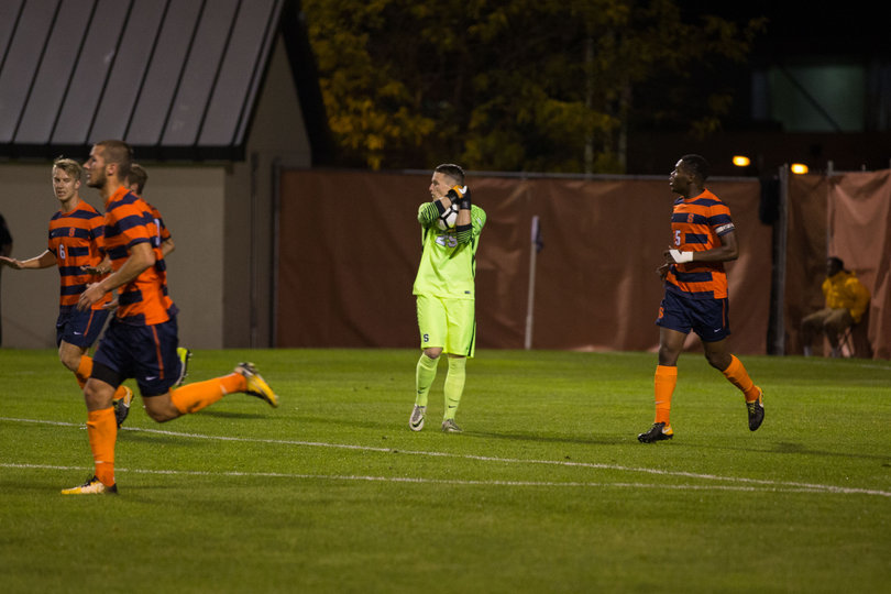 Hendrik Hilpert holds onto the ball. He called this matchup with Clemson "personal."