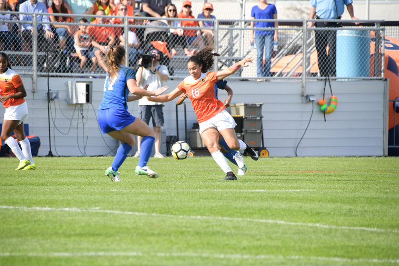 Alex Lamontagne didn't record a shot on Sunday. 
