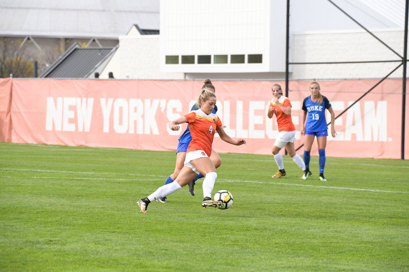 Senior Eva Gordon had two assists and 10 shots this season. 