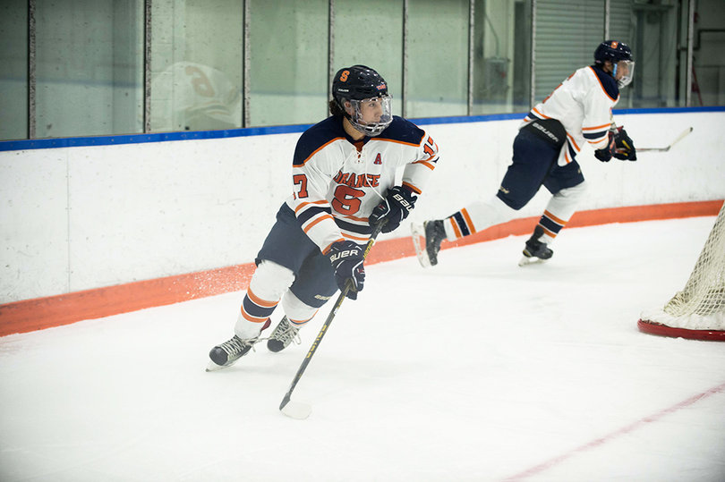 Peter-Owen Hayward was one of the top club hockey players in the country as a freshman. Now, he's back for more as a sophomore.