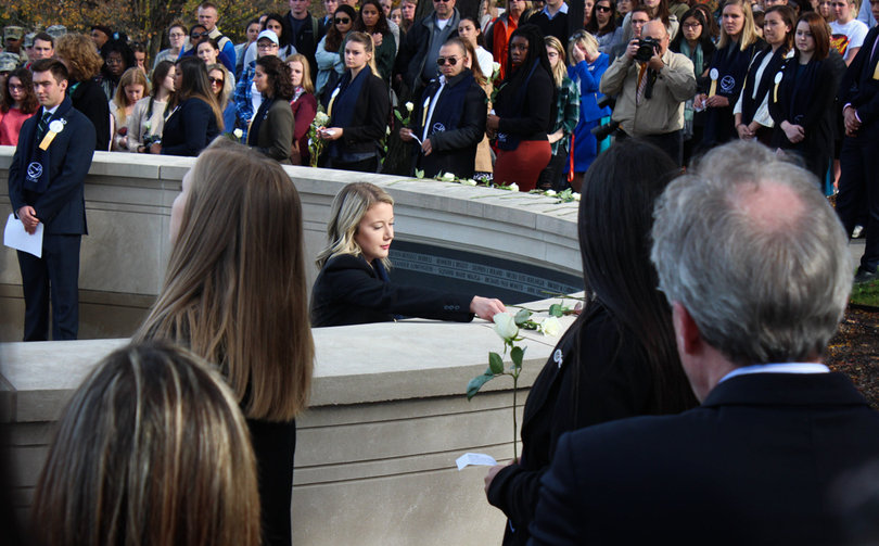 Throughout the week, Remembrance Scholars hosted events to honor victims and discuss the impacts of Pan Am Flight 103's bombing.  