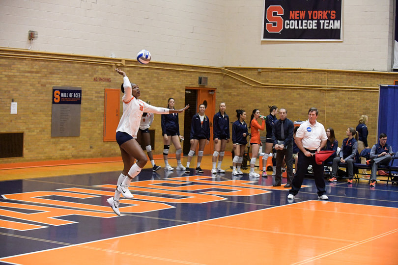 The Orange had three aces total compared to the Hokies one.