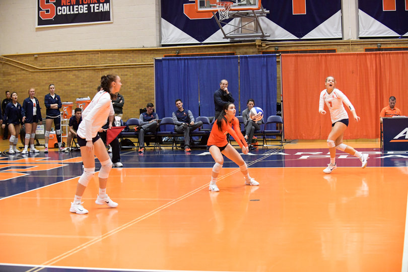 Sand added to service aces Friday night, too.