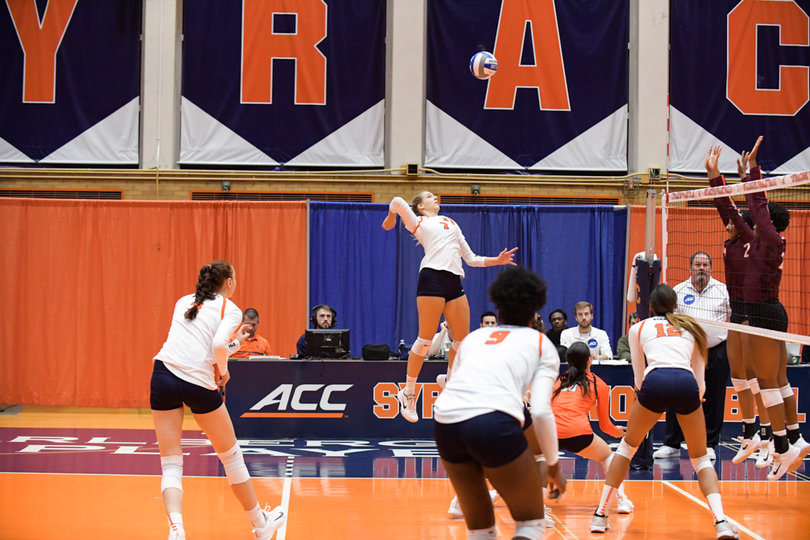 Saada kept mistakes to a minimum with only two attack errors of her own.