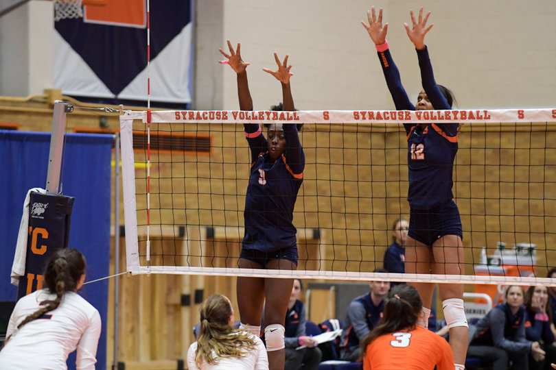 Syracuse's front line was dominant, muzzling Vriginia's offense all match. 